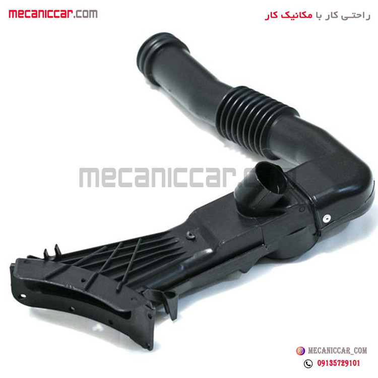 لوله (خرطومی) هواکش بدون فیلتر پراید کاربراتور اچ ای سی