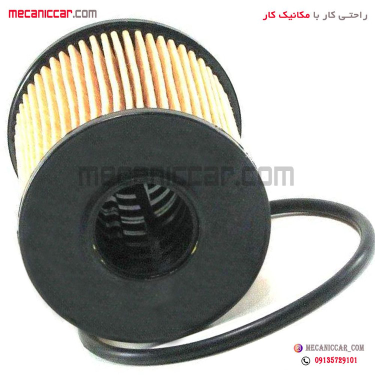 فیلتر (صافی) روغن پایه کوتاه 206 با اورینگ