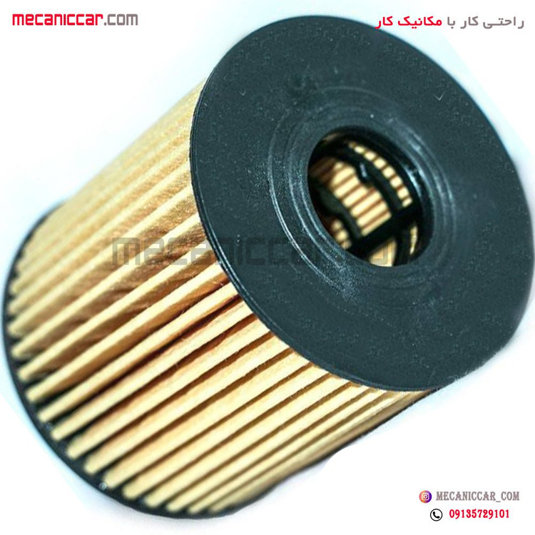 فیلتر (صافی) روغن پایه کوتاه 206 با اورینگ