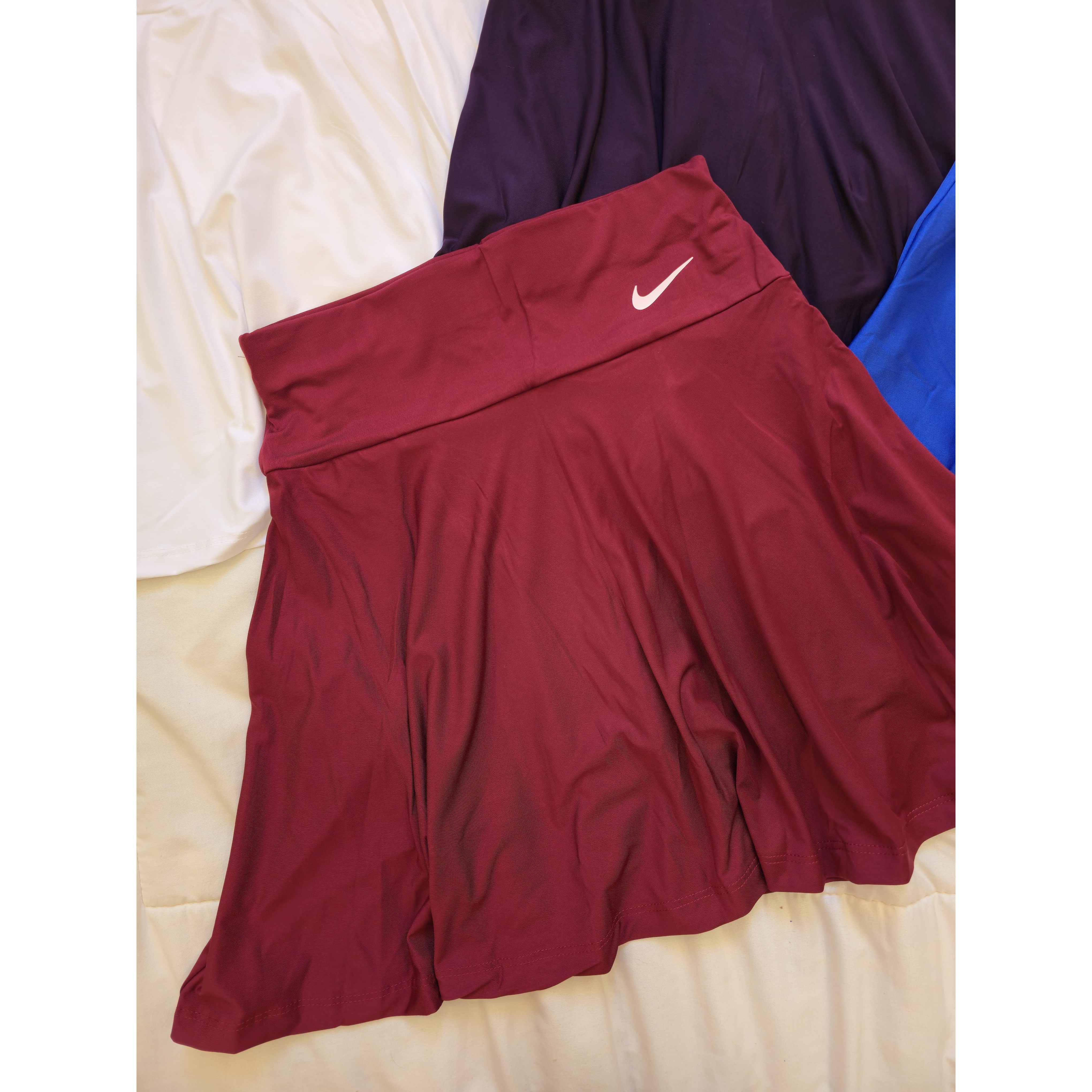 دامن تنیسی کشاله دار سایز 40 الی 46 ریز alo , nike رندوم دامن ورزشی زنانه