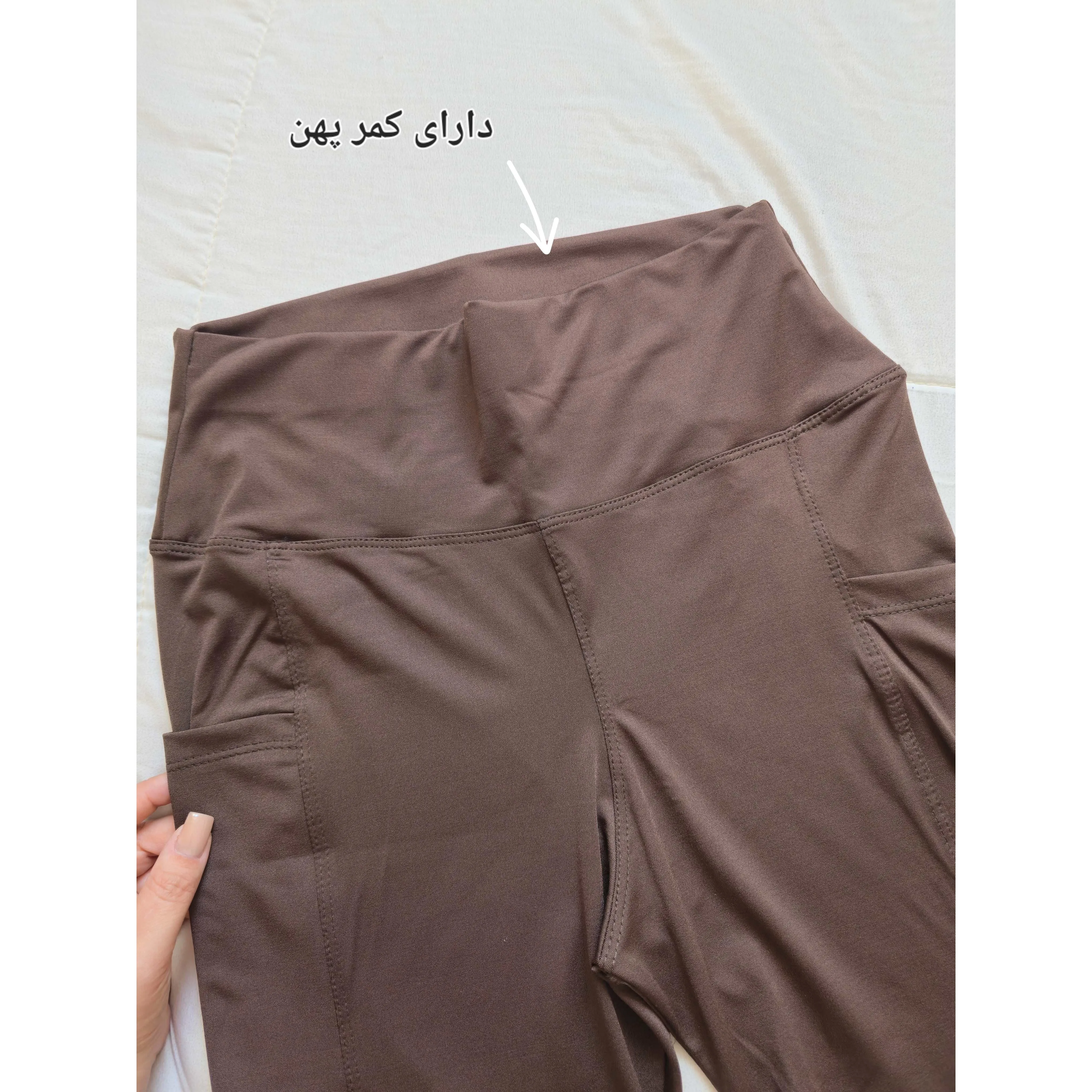 شلوارک ورزشی زنانه جیب موبایلی سایز 38 الی 42 مدل نایکی