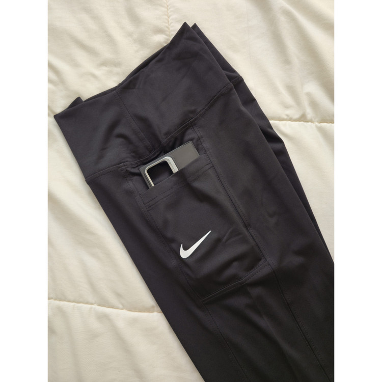 لگ ورزشی زنانه جیب موبایلی سایز 36 الی 48 مدل نایکی شلوار ورزشی زنانه مشکی