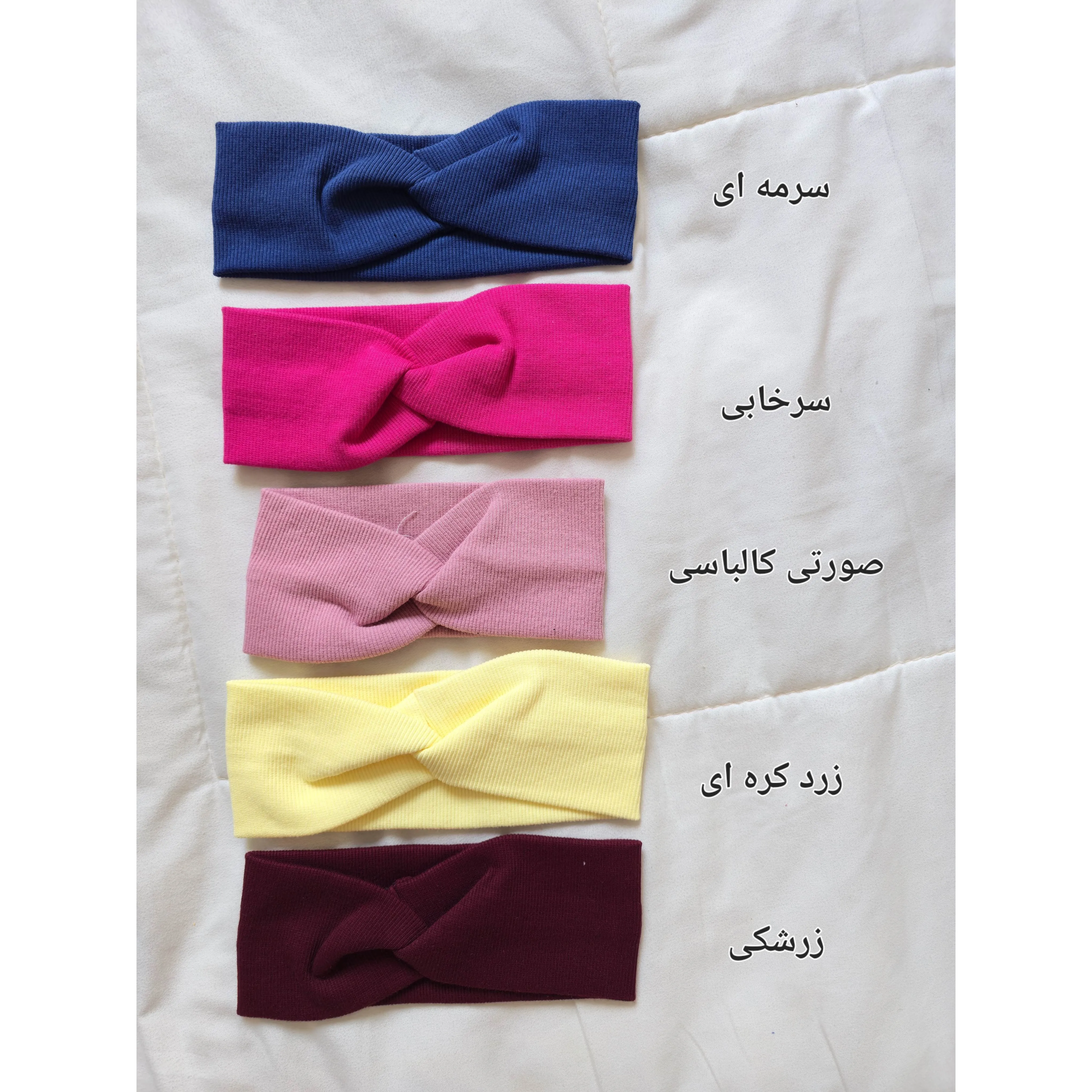 هدبند کبریتی زنانه دخترانه مدل پاپیونی هدبند عروسکی