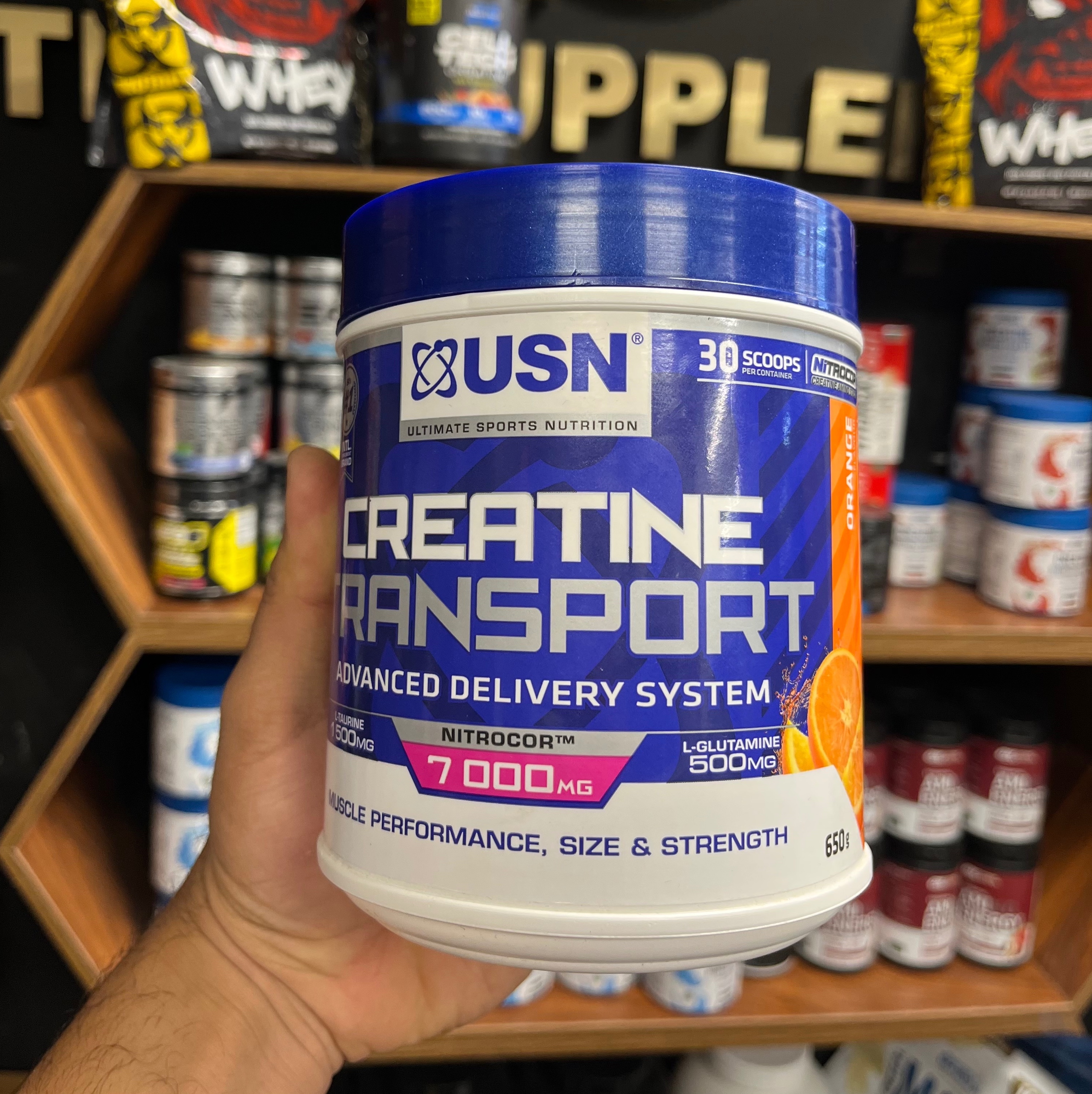 کراتین ترکیبی یو اس ان USN اورجینال650گرمی(فروش ویژه)