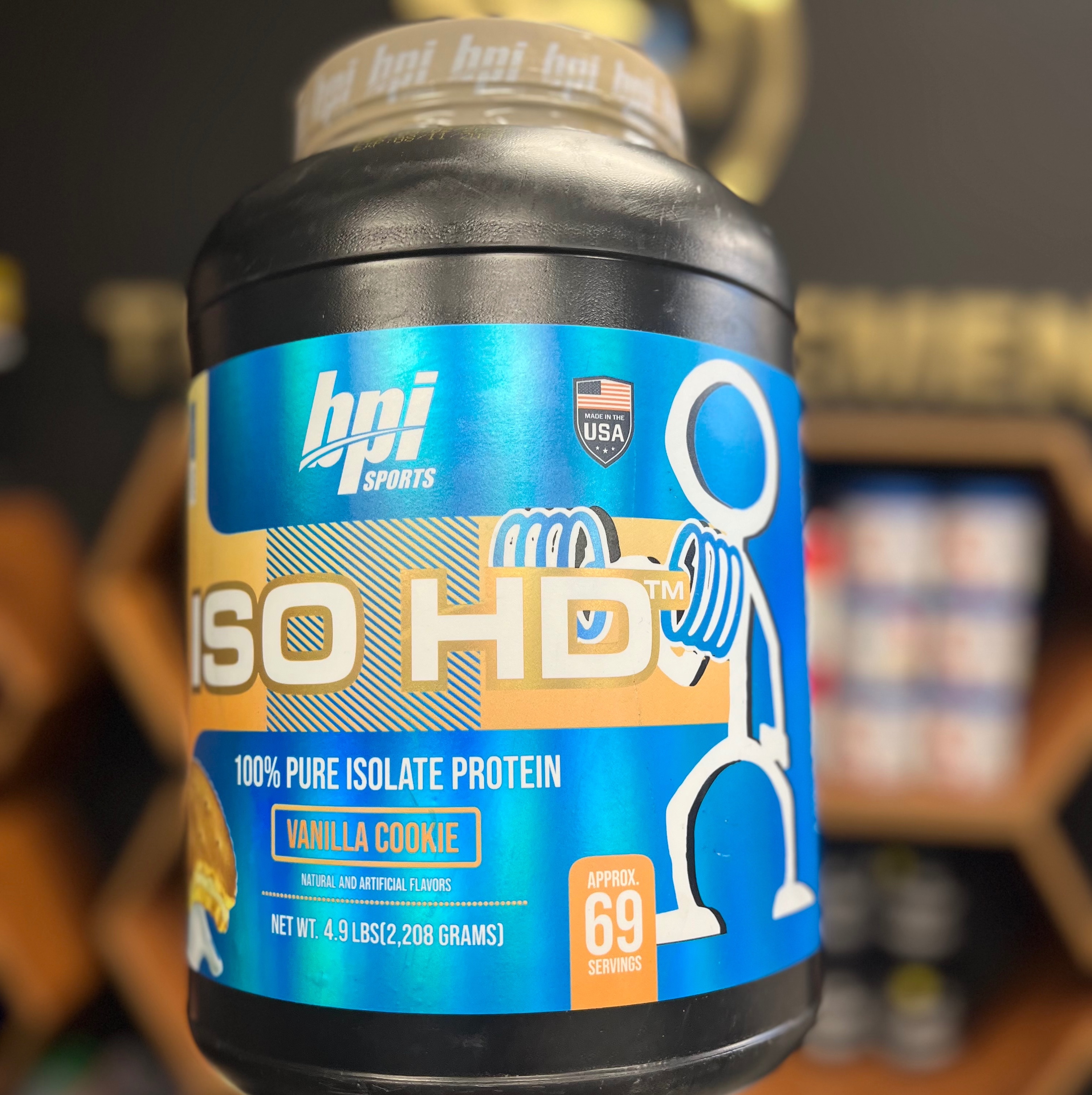 پروتئین وی ایزوله بی پی آی bpiمدل Iso Hd